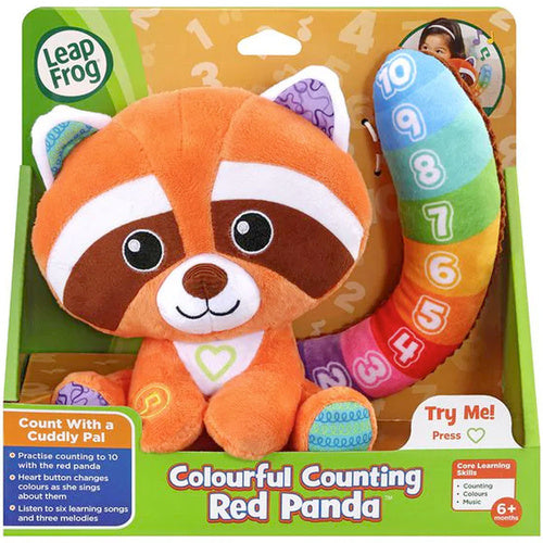 Colourful Counting Red Panda By Leap Frog