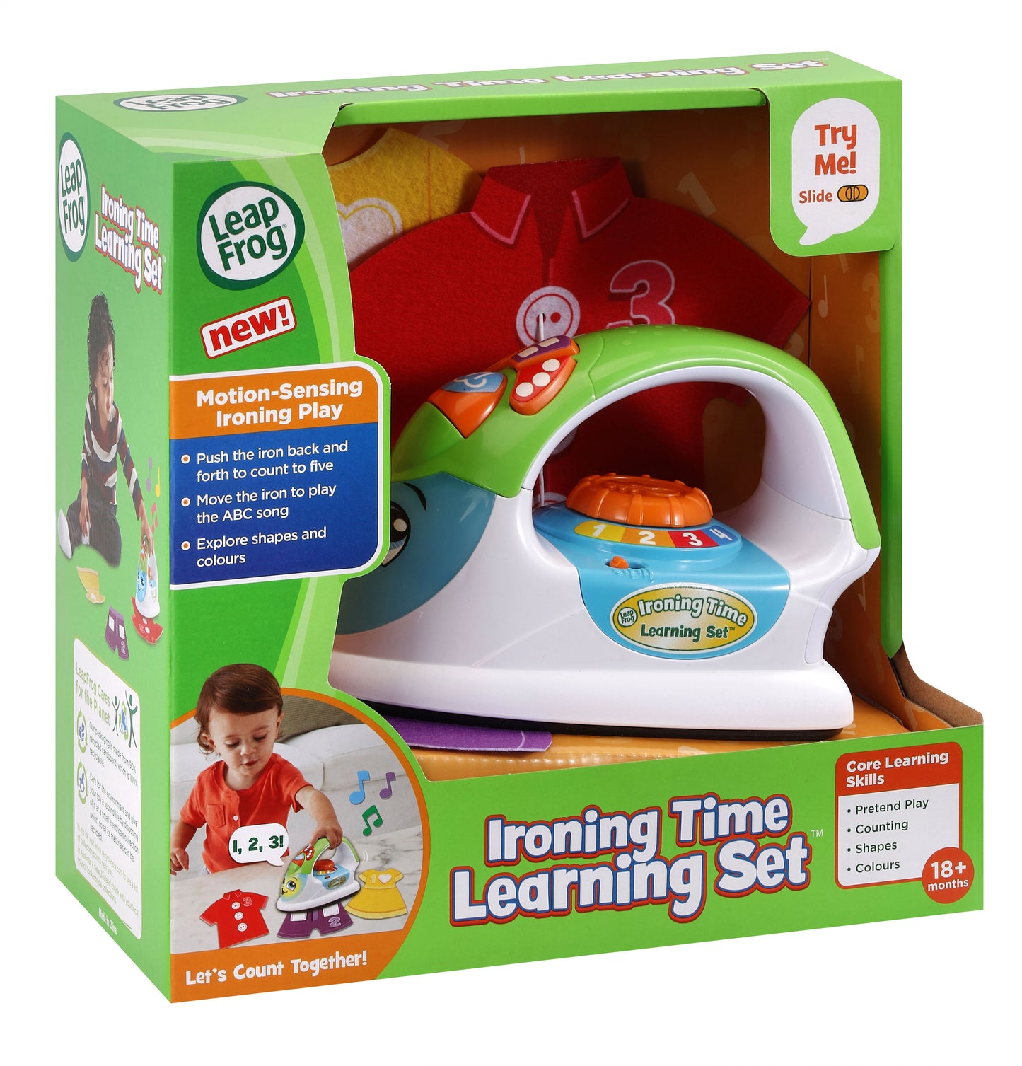 Ironing Time Learning Set By Leap Frog