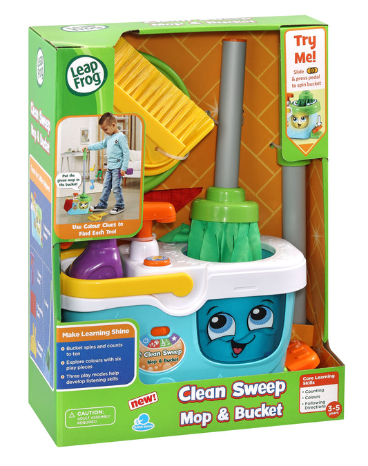 Clean Sweep Mop And Bucket By Leap Frog