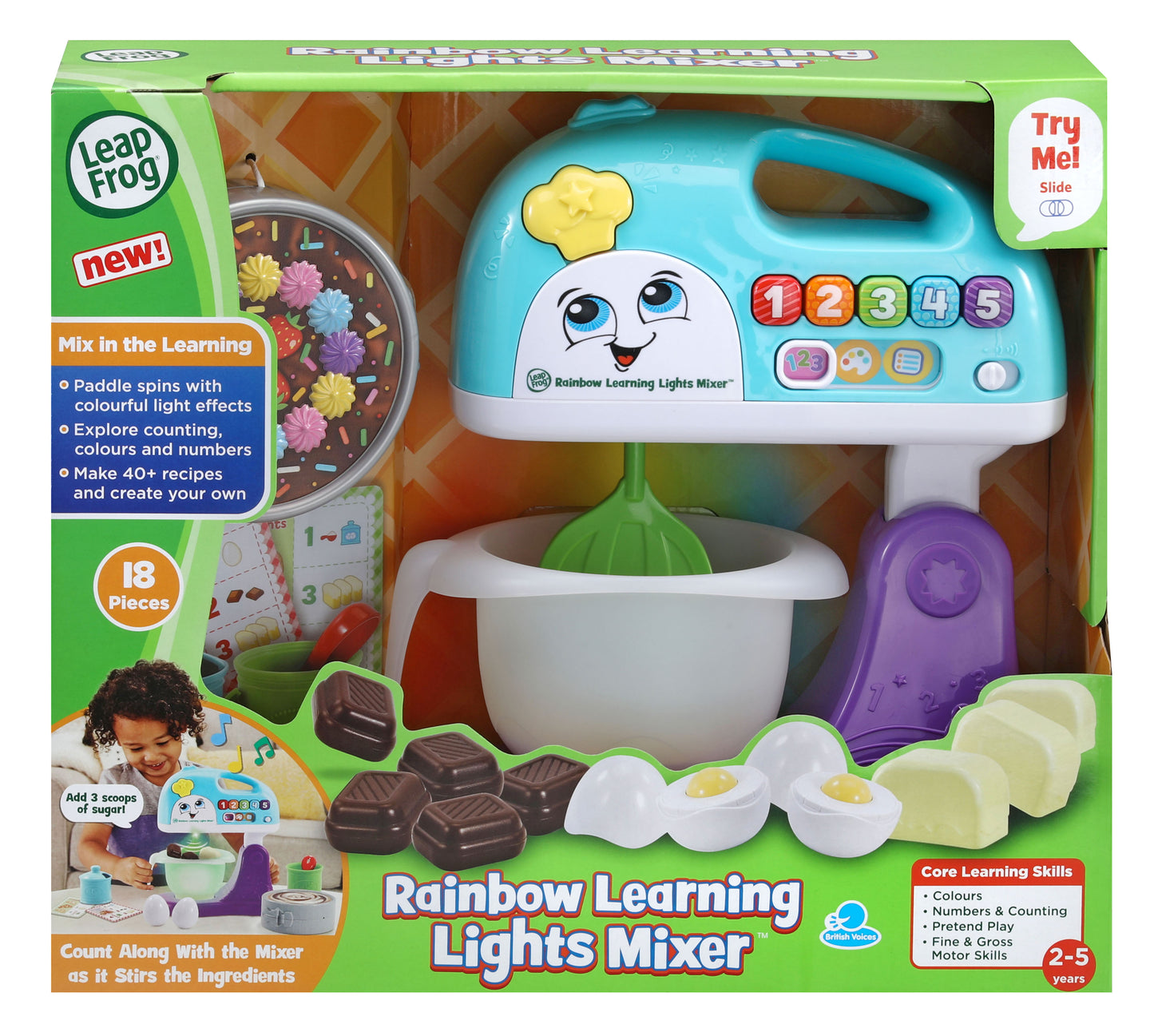 Rainbow Learning Lights Mixer By Leap Frog