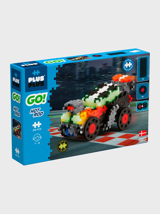 Plus Plus Go! Hot Rod 240 Pieces