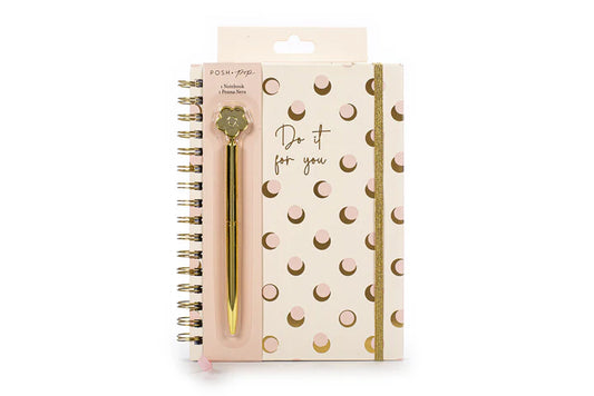 Posh Pop Notebook And Pen Set