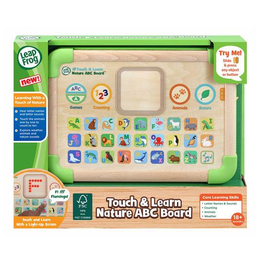 Touch And Learn Nature ABC Board By Leap Frog