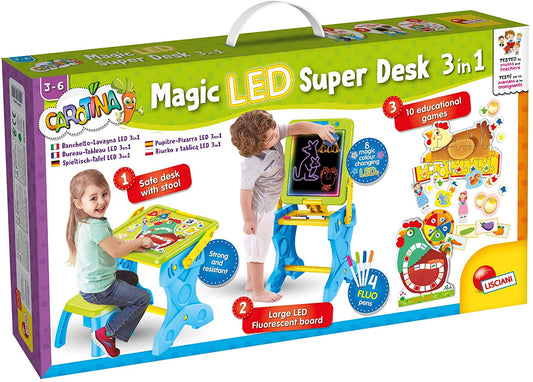 Magic LED Super Desk By Carotina Baby 3 in 1