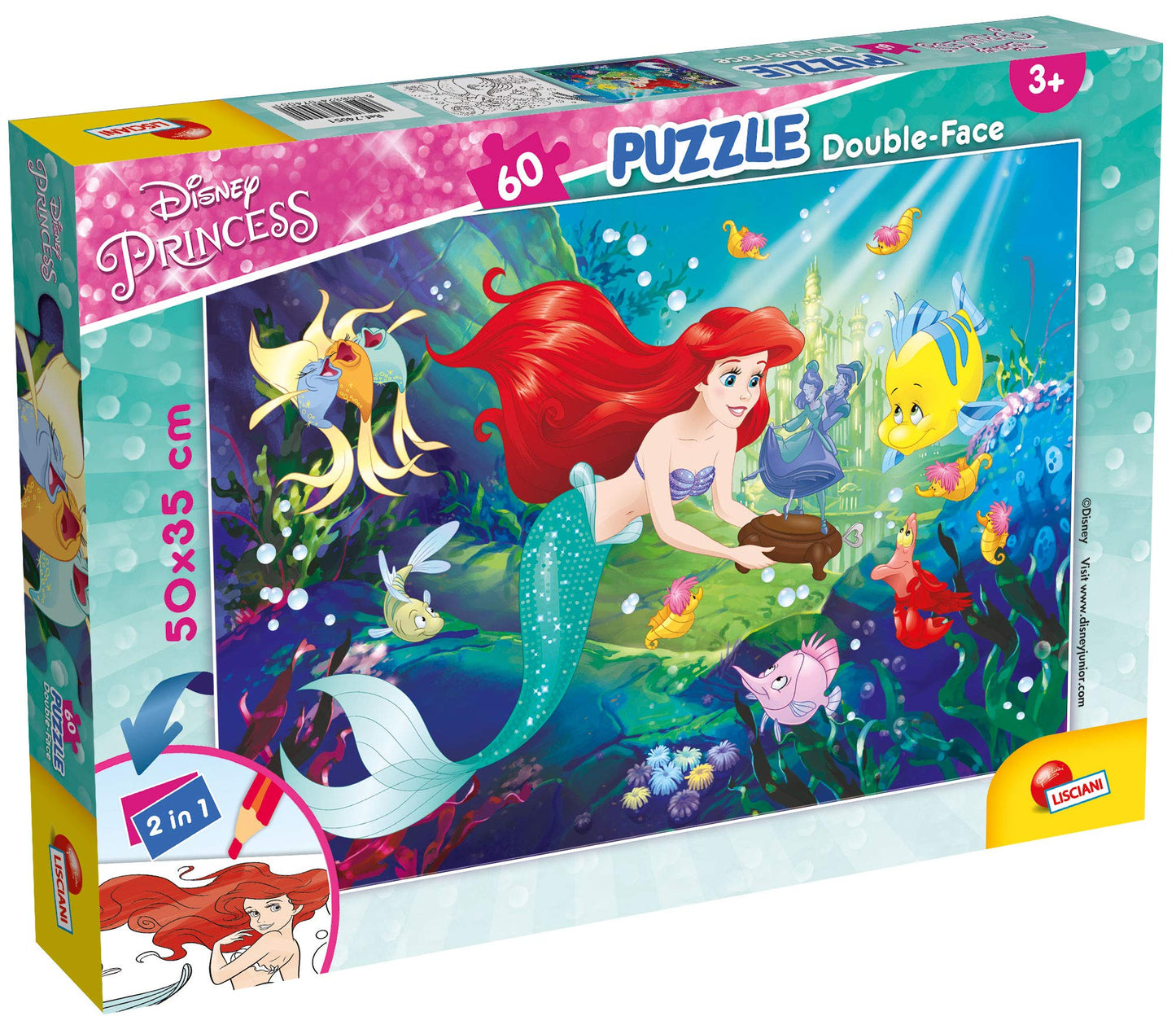 Little Mermaid Double Face Puzzle