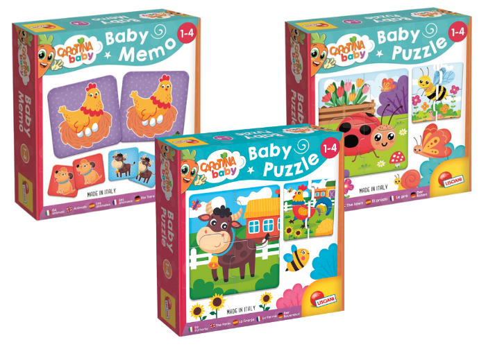 Baby Memo/Puzzle By Carotina Baby