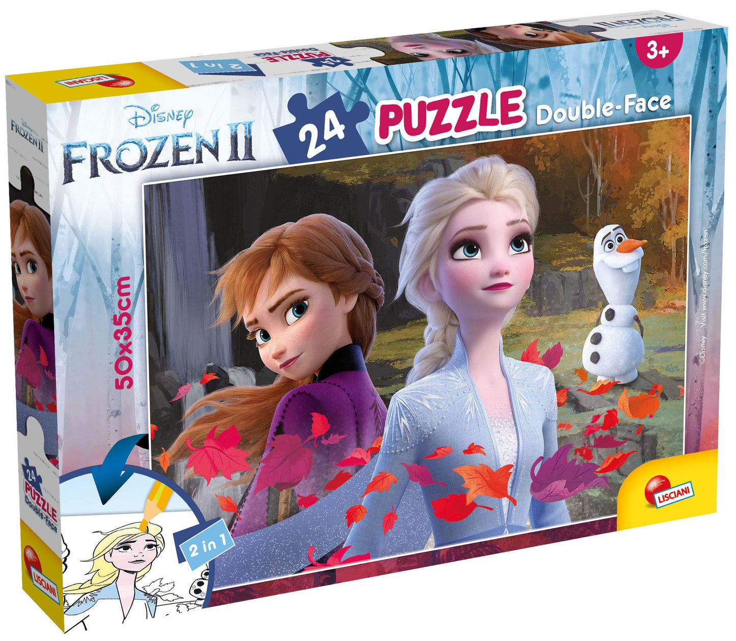 Frozen Double Face Puzzle