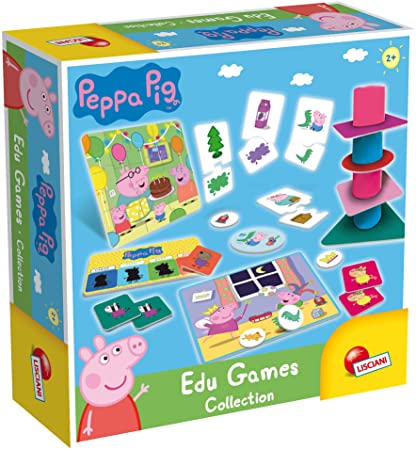 Peppa Pig Educational Games Collection By Lisciani