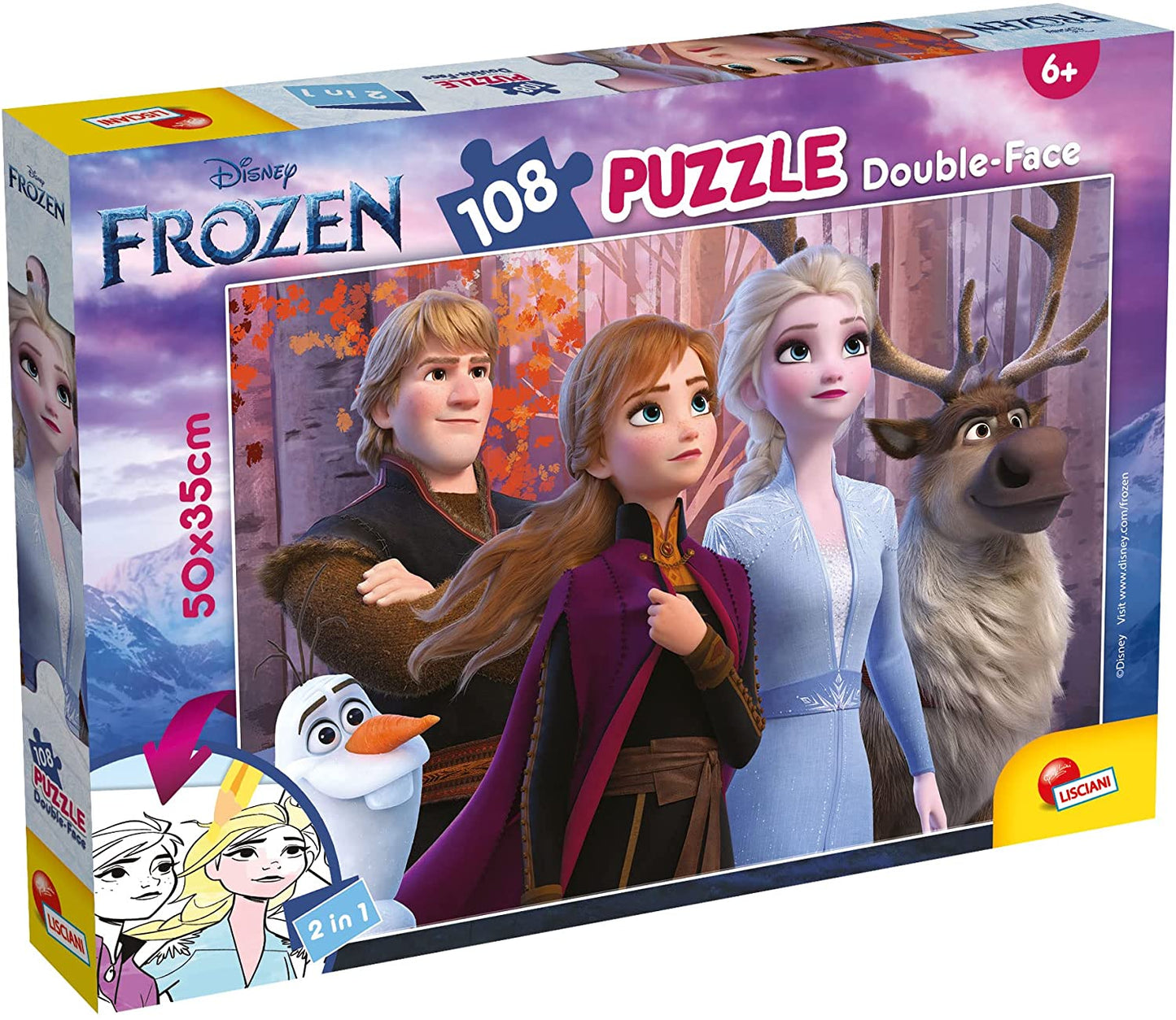 Frozen Double Face Puzzle