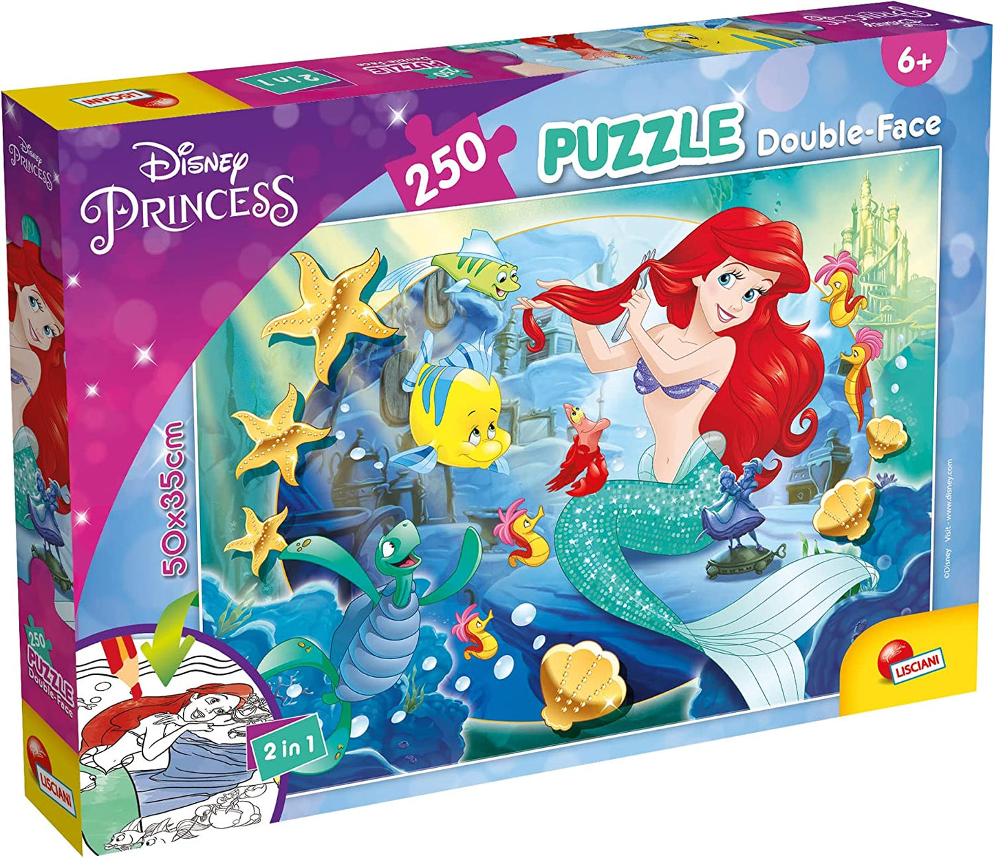 Little Mermaid Double Face Puzzle