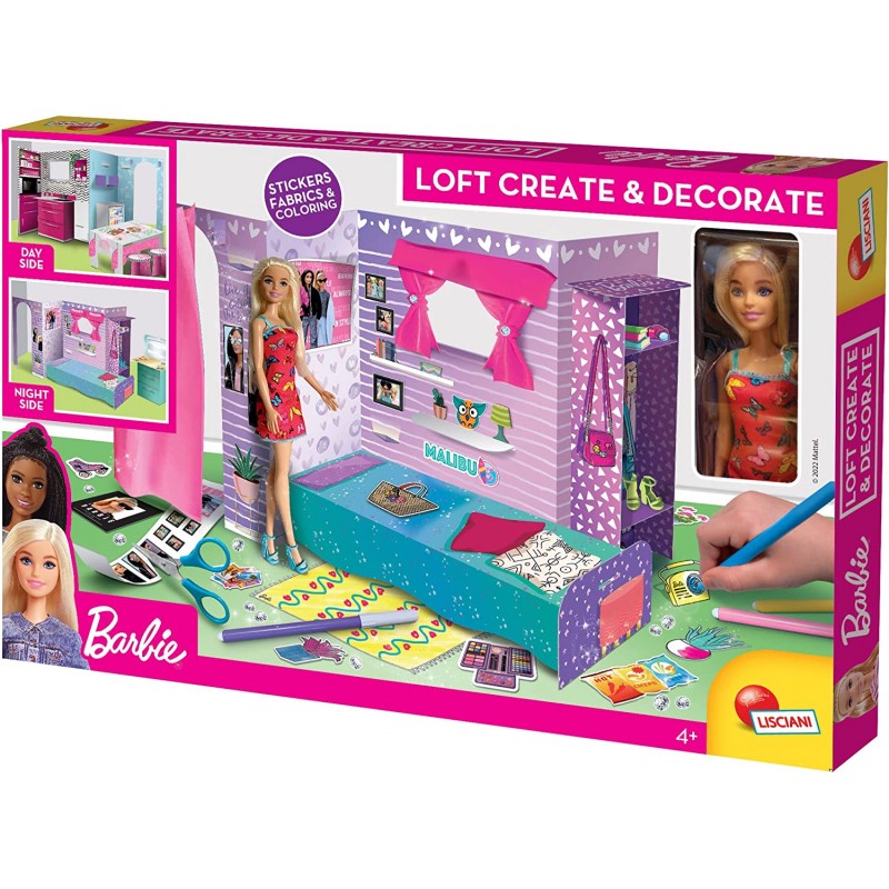 Barbie Loft Create And Decorate Kit By Lisciani