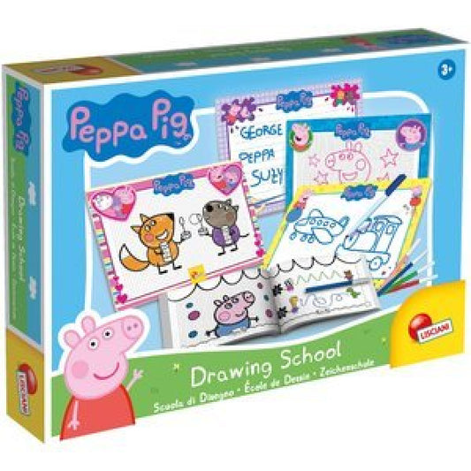 Peppa Pig Drawing School Kit By Lisciani