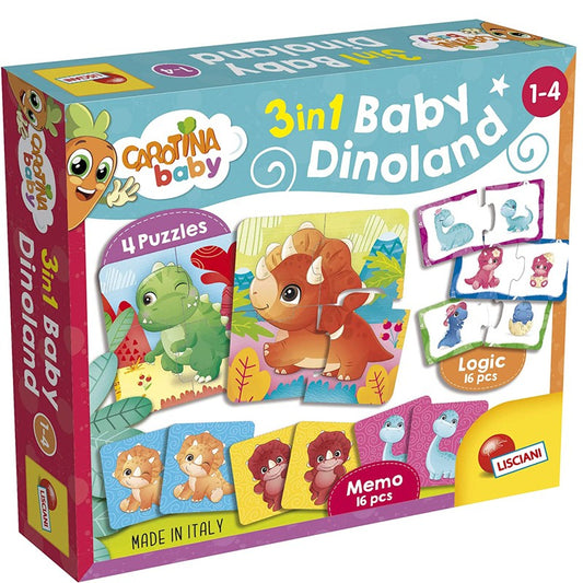 3 in 1 Baby Dinoland By Carotina Baby