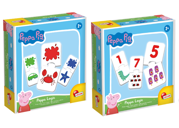 Peppa Pig Logic Cards By Lisciani