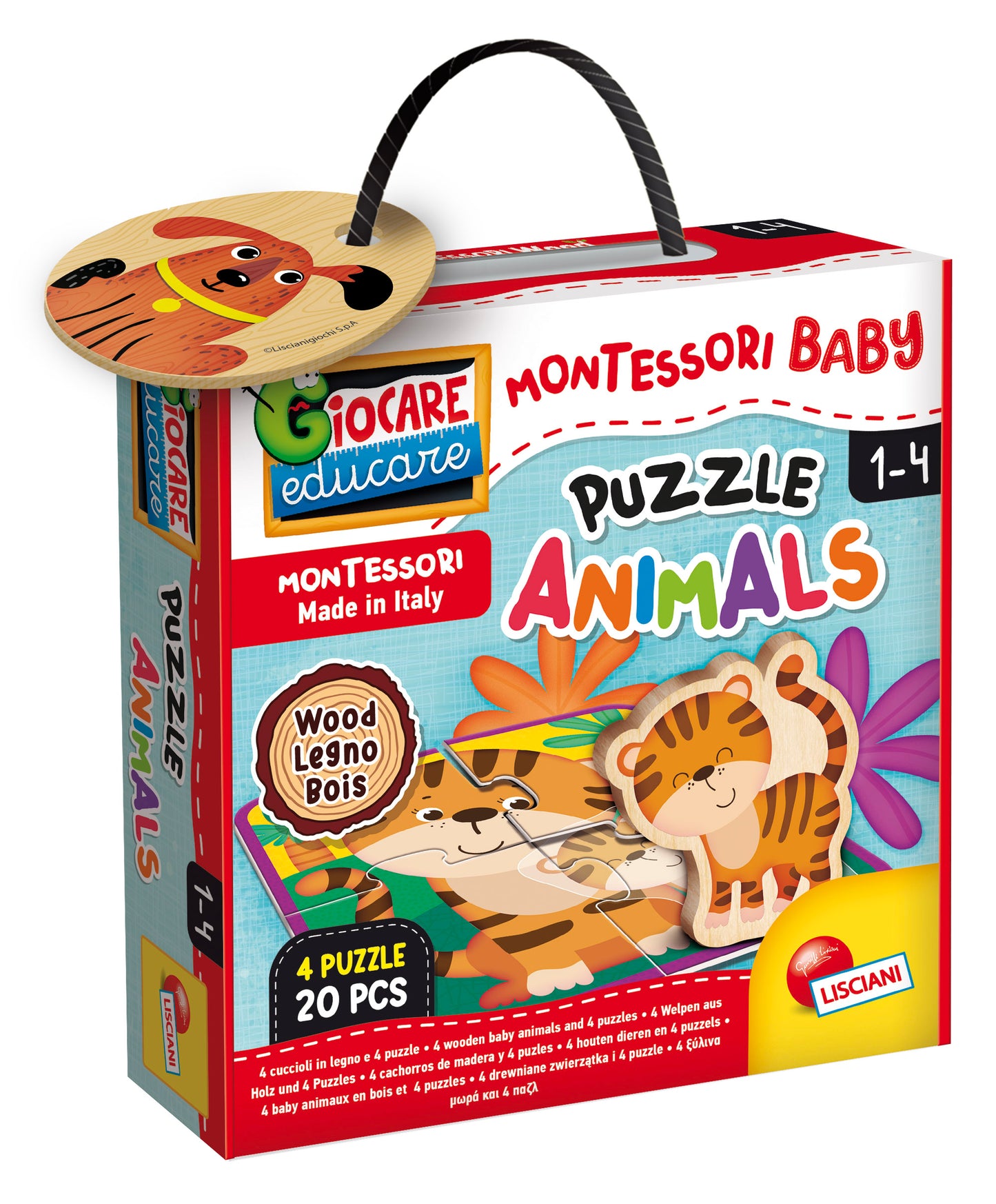 Wooden Puzzles By Montessori Baby