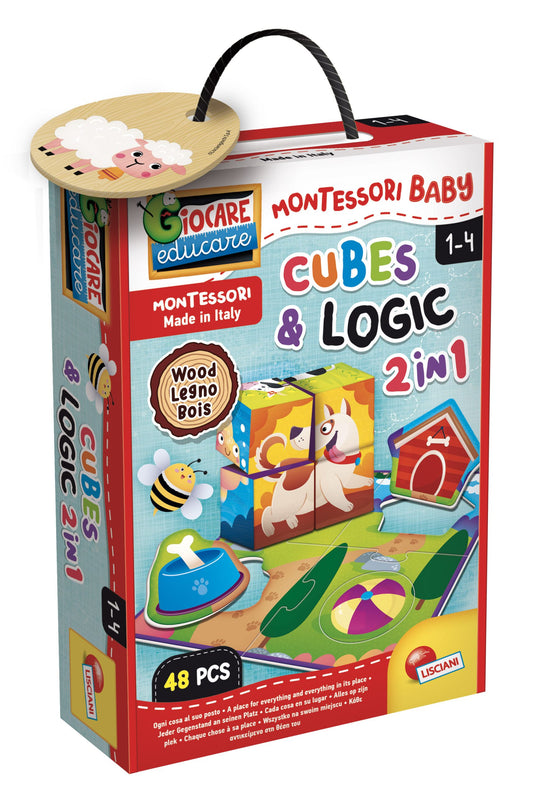 Cubes And Logic Kit By Montessori Baby