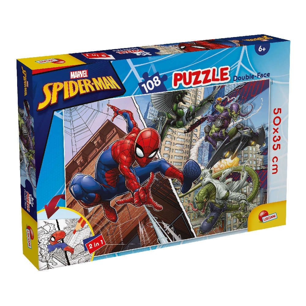 Spiderman Double Face Puzzle