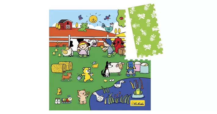 K's Kids Puzzle Mat 120cmx120cm