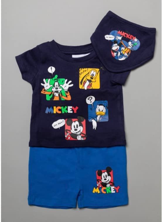 Mickey and Friends 3 Piece Set