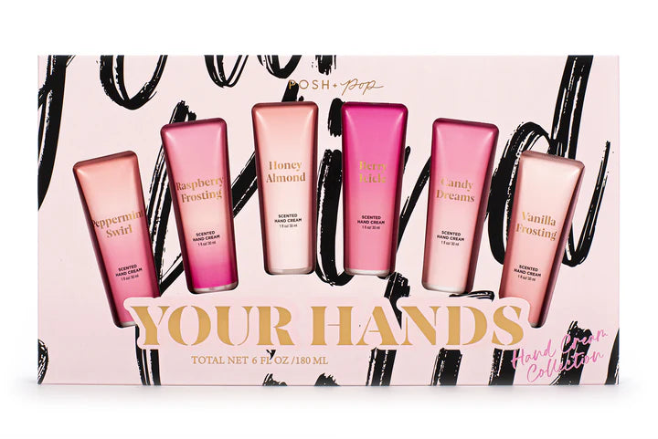 Posh Pop Your Hands Hand Cream Collection 6 Pcs