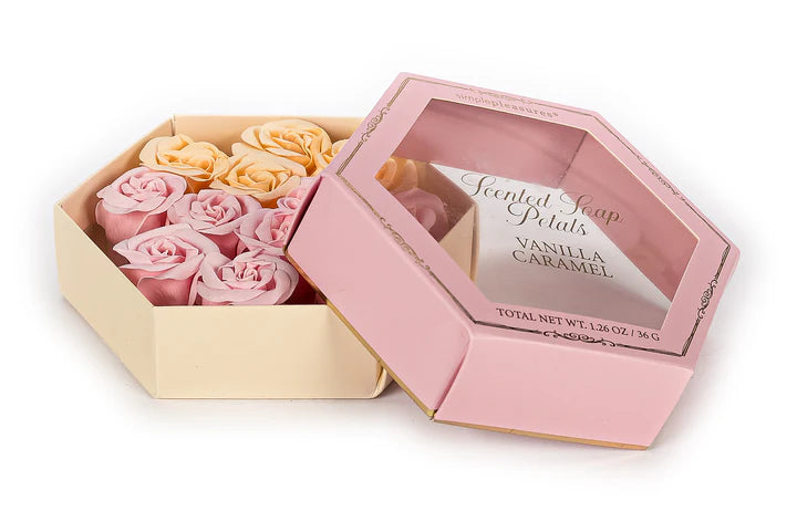 Simple Pleasures Vanilla Caramel Scented Rose Petals