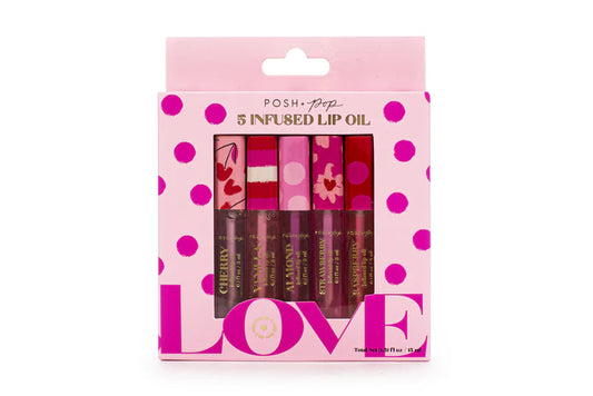 Posh Pop Infused Lip Oil 5 Pcs