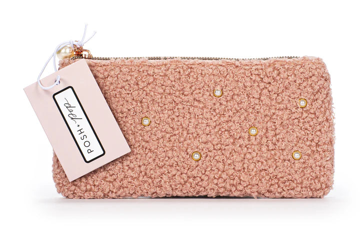 Posh Pop Teddy Fur Pencil Case