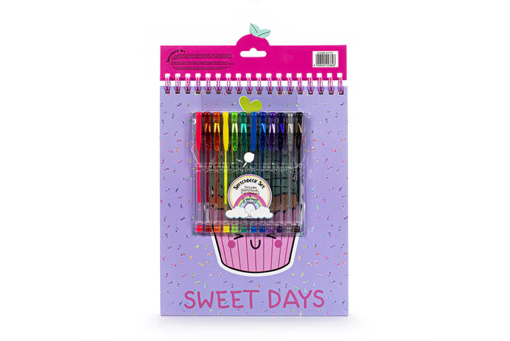 Sweet Days Spiral Scetchbook Set