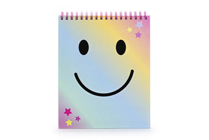 Smiley Spiral Scetchbook Set