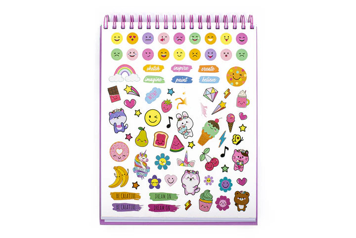 Choose Happy Spiral Scetchbook Set