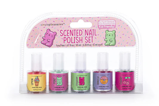 Simple Pleasures Gummy Bears Scented Nail Polish Set