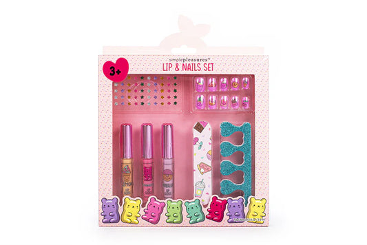 Simple Pleasures Gummy Bears Lip And Nail Set