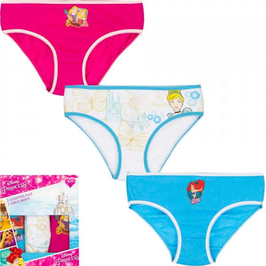 Pack of 3 Princesses Briefs