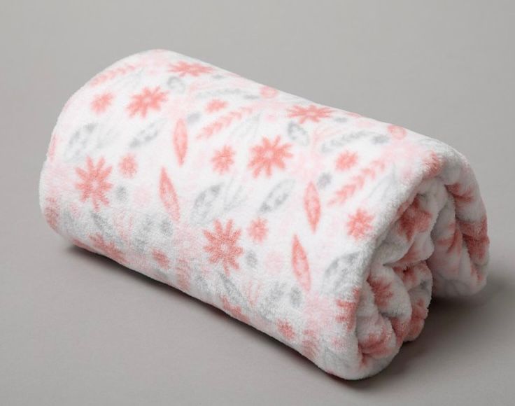 Coral Fleece Blanket with Matching Comforter