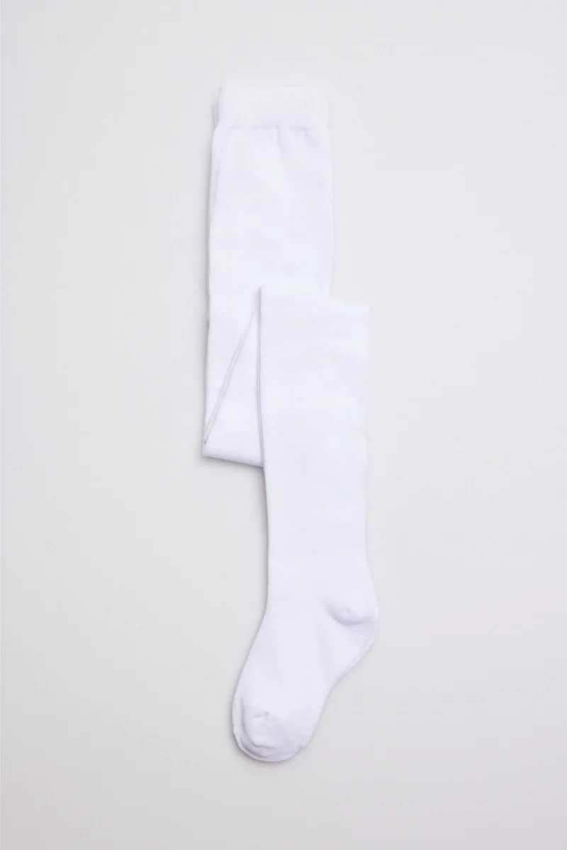 White Thermal Tights for Kids