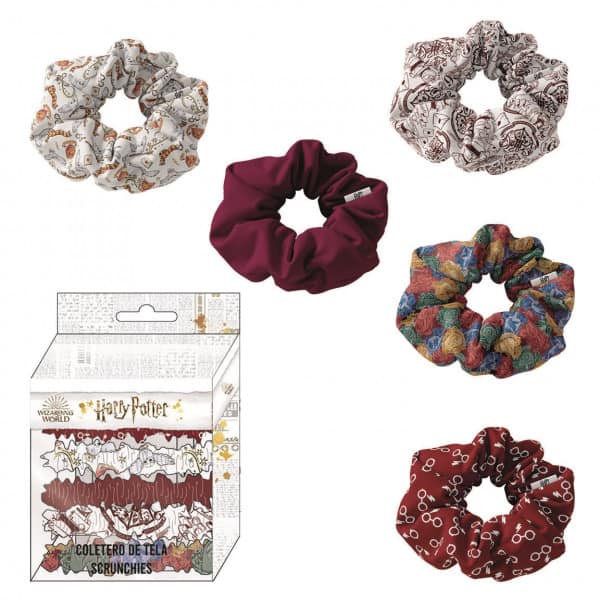 Pack of 5 Harry Potter Scrunchies