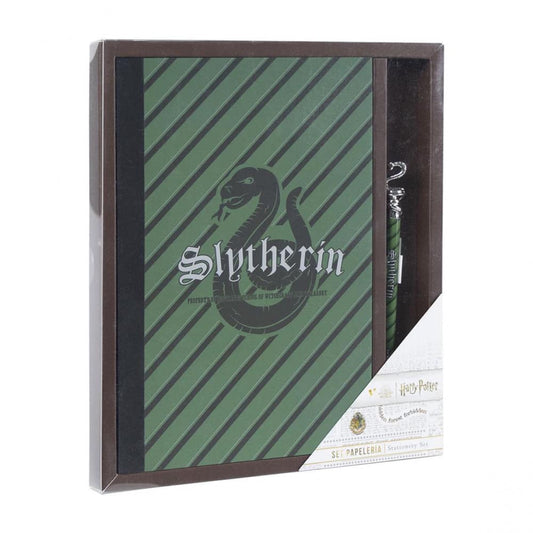 Harry Potter Slytherin Stationery Set