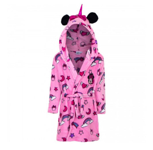 Minnie Mouse Coral Fleece Gown