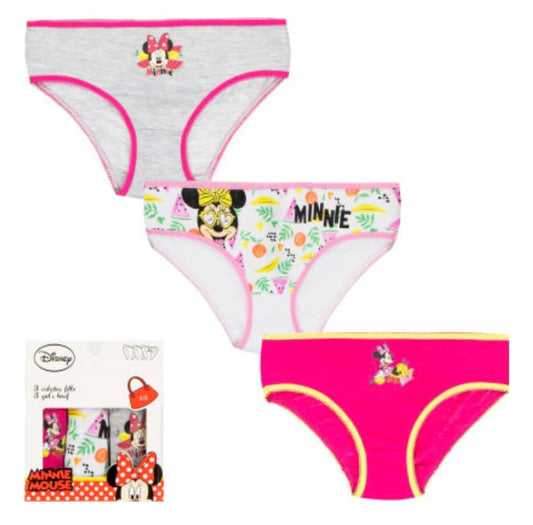 Pack of 3 Minnie Mouse Briefs