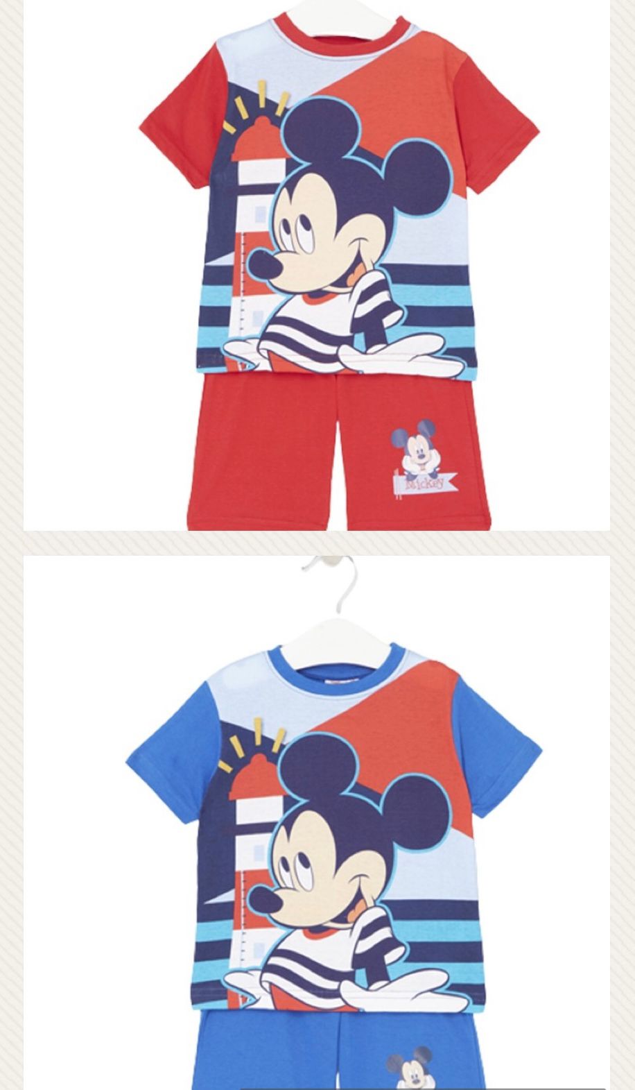 Mickey Mouse Shortama