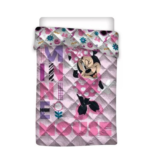 Minnie Mouse Reversible Single Bed Winter Quilt