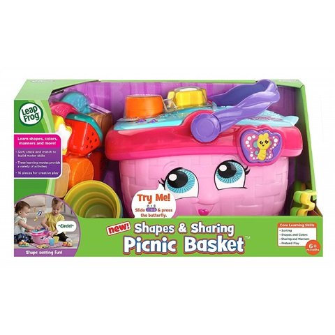 Shapes and Sharing Picnic Basket By Leap Frog