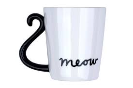 Posh Pop Ceramic Cat Mug