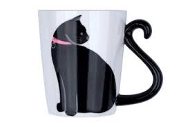 Posh Pop Ceramic Cat Mug