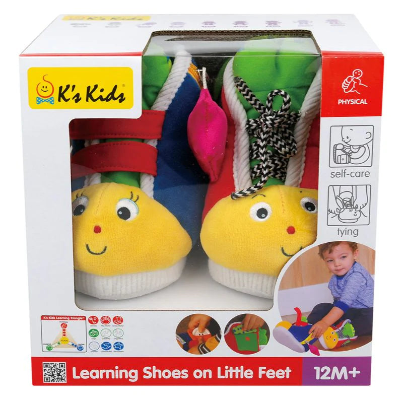 K's Kids Learning Shoes On Little Feet